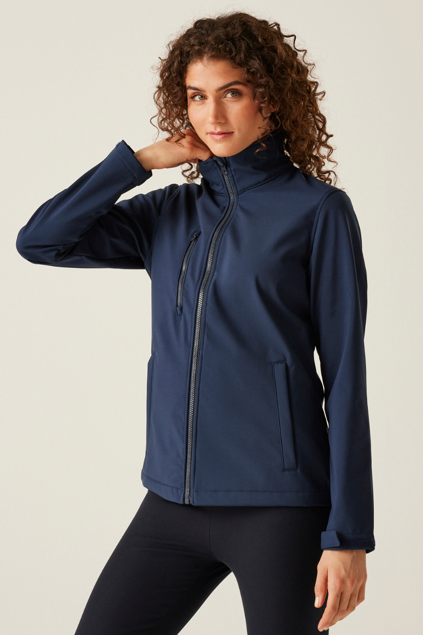 WOMEN'S ABLAZE 3 LAYER PRINTABLE SOFTSHELL JACKET