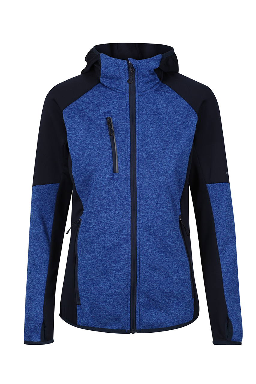 WOMEN'S X-PRO COLDSPRING II HYBRID PERFORMANCE STRETCH HOODED FLEECE JACKET